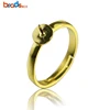 Beadsnice Sterling Silver Jewelry Blank Ring Setting Round Post Base 34798