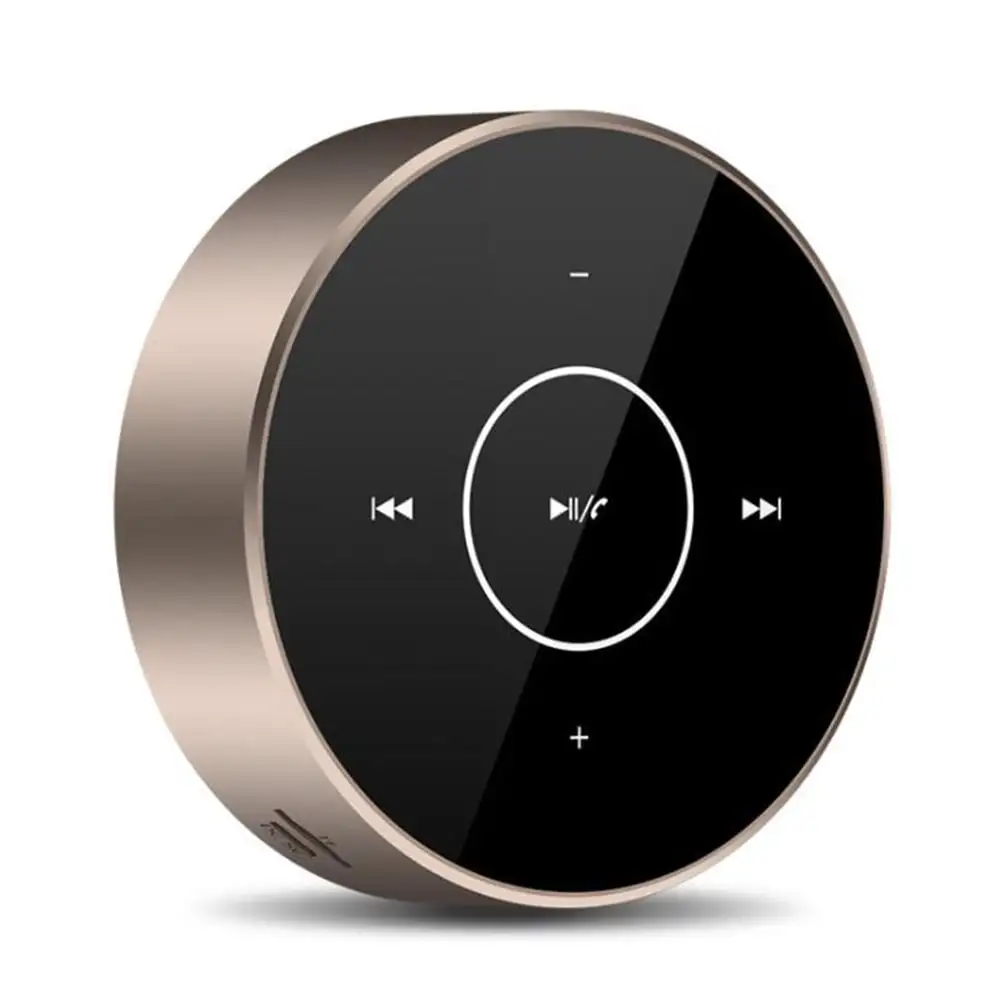 

Mini Portable Circular Speaker Wireless Stereo Speaker, Black,gold,silver,pink