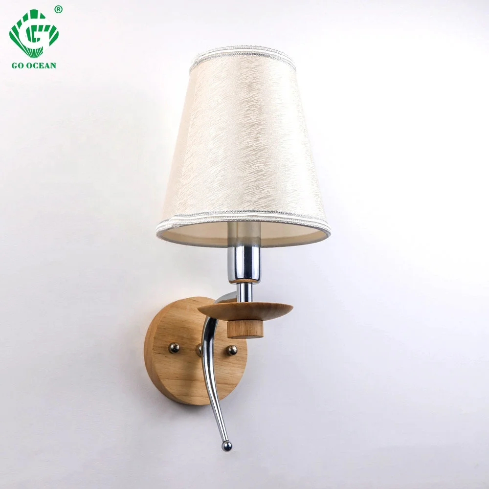 Most Popular Beautiful Bright Wooden Led metal wall light For Inside