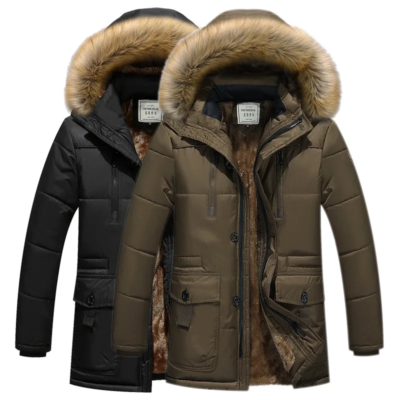 

winter men parka Wholesale long overcoat Men Winter Padding jacket, Picture
