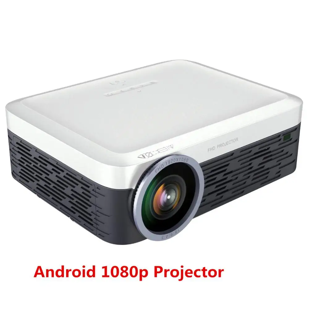 

Hot Retailing projector ]OEM Native1080p LED Home Theater Full HD Beamer Movie Video Android Smart Projector, N/a