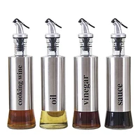 

Online Shop New Products Kitchen Accessories Set Stainless Steel Glass Cooking Tool Seasoning Container Olive Oil Spray Bottle