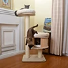 Customized eco-friendly cat tree face scratcher pole