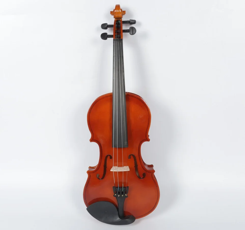 Wholesale cheapest price customized logo plywood violin 4/4 for beginners or student