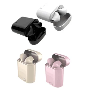 Amazon Top Sell High Quality Wireless I7 MINI TWS Portable V4.2 Earphone With Charging Earphone Case