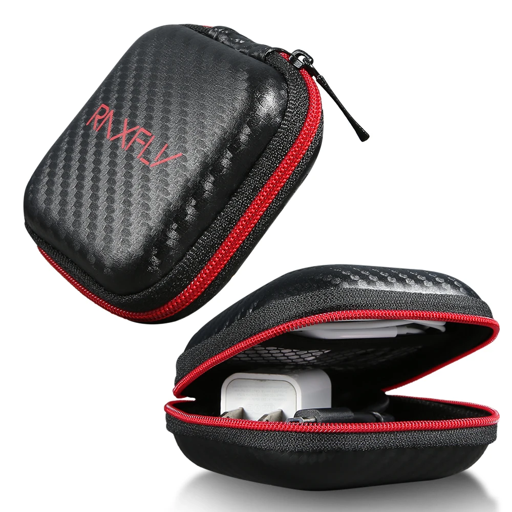 

Great Free Shipping RAXFLY Custom Logo Accept Headset Headphone Bag / Waterproof Eva Hard Earphone Storage Case