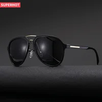 

18032 Superhot Eyewear 2019 TR90 Frame TAC 1.1 Lenses Shades Men's Polarized Driving Sunglasses