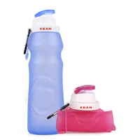 

Wholesale New Products Free Samples Cheap Drinking Foldable Sport Water Bottles With Custom Logo