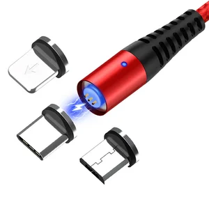 QC 3.0 3A 3 1 Magnetic USB Charging Cable iPhone