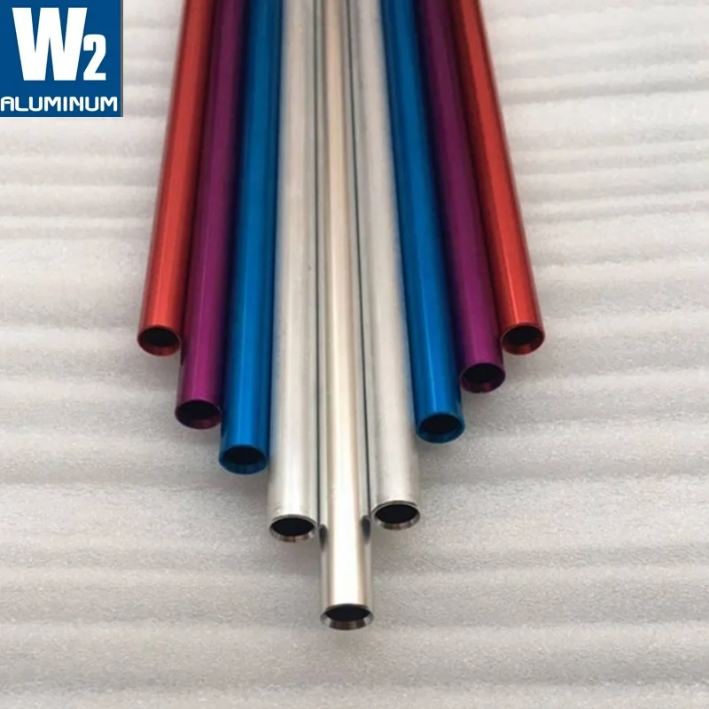 
Color Extruded Anodized Aluminum Tubing Round Extruded Aluminum Pipe  (62008073215)