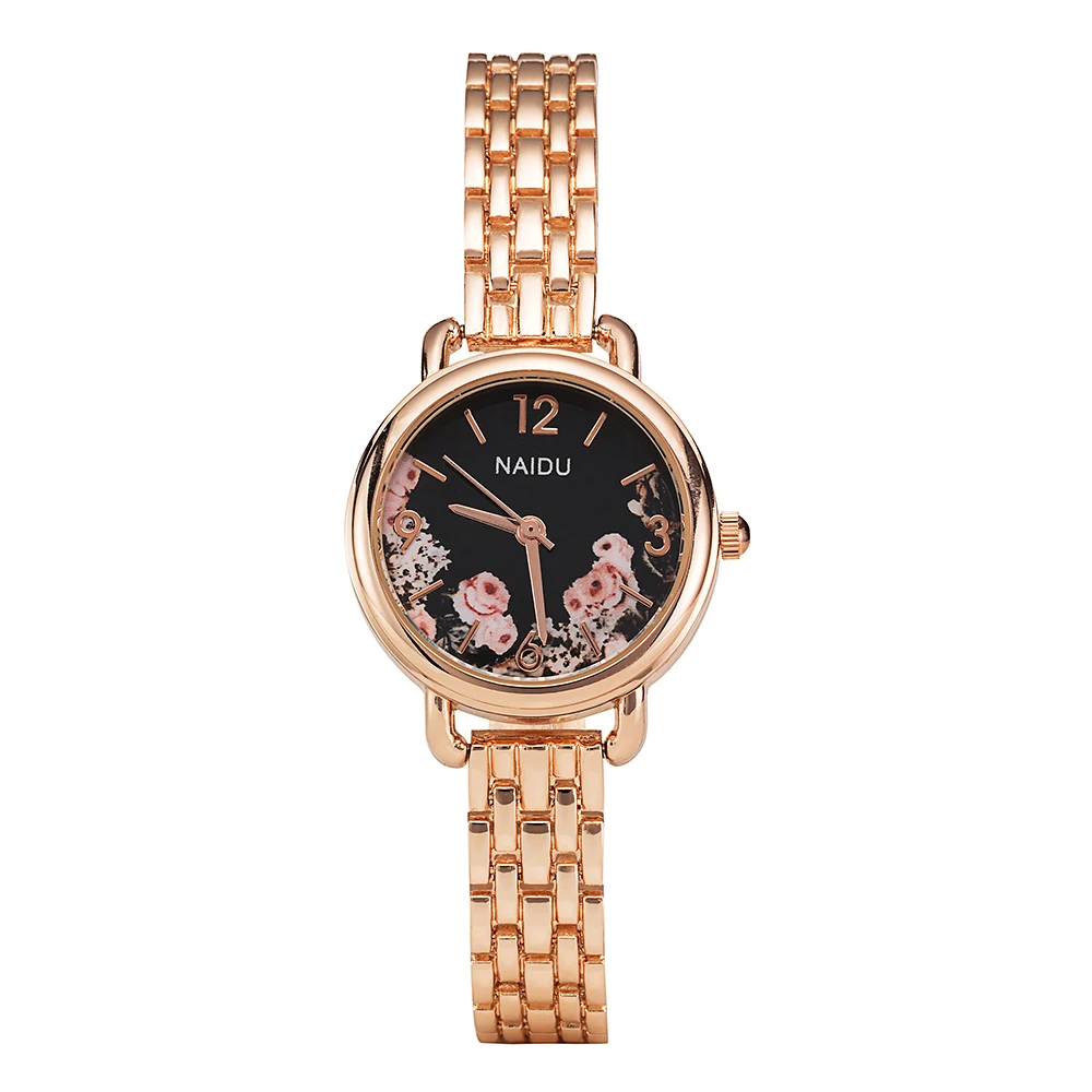 

Brand latest women watches design valentine quartz diamond wristwatch relojes de mujer bracelet Gift Box Set paper watch box, Rose gold/gold/silver