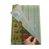 A4 custom 3D lenticular printing PVC PP file folder book report pocket