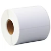 label printing paper custom printed brown kraft paper recycle sticker label