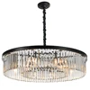 Round Shape Crystal Chandelier Lighting Lustres Luminaires Hanging Light for Restaurant Crystal American Style Lamp MD85051