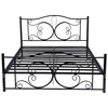 meden metal pipe bed frame