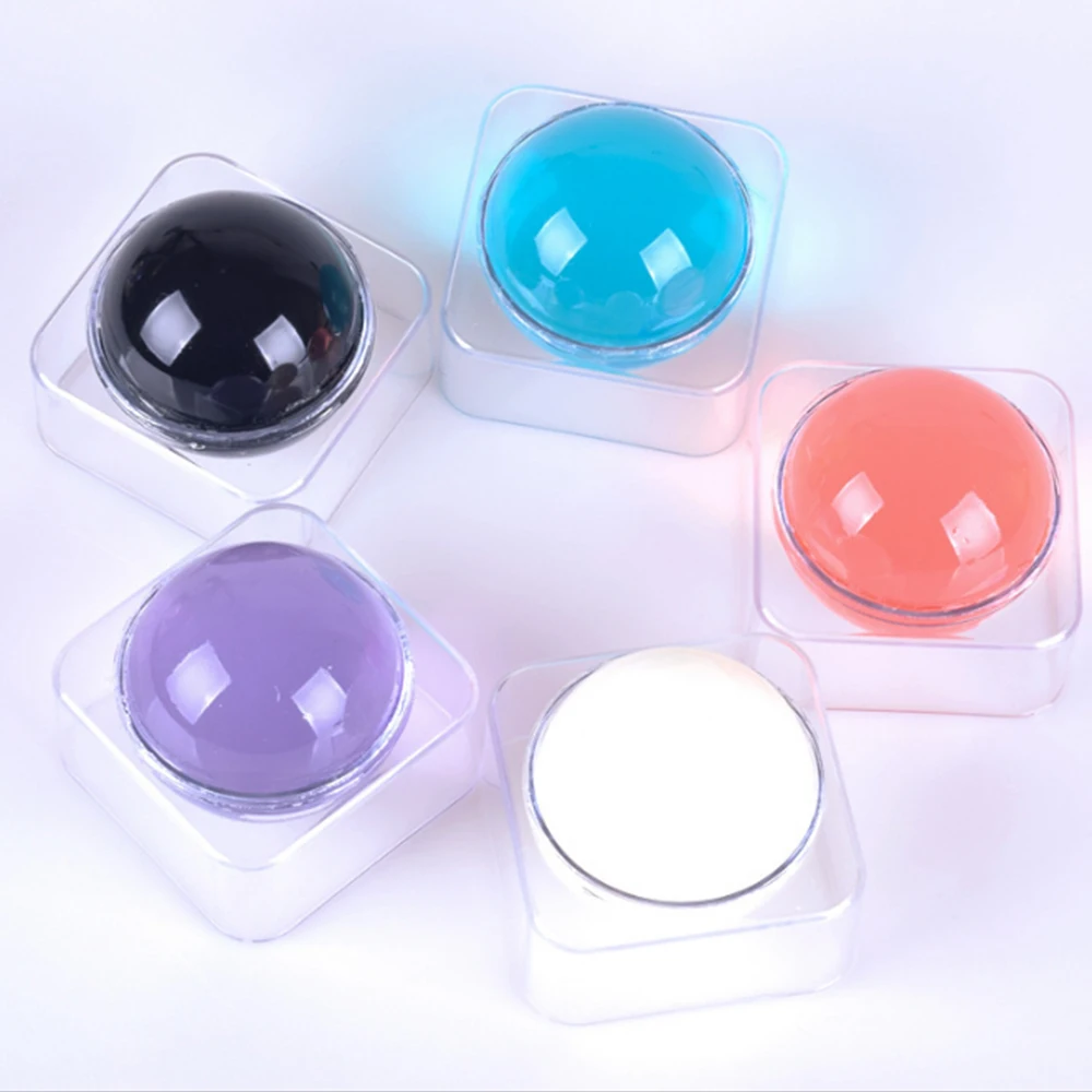 

Wholesale Facial Cleansing Jelly Soap Ball Bar for face skin care, Black,bule,white,purple,orange