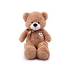 2019 Custom peluches logo big teddy bears soft plush stuffed bear toy