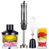 Powerful Immersion Blender Multi-Purpose Hand Blender Includes 500ml Food Processor 600ml Mixing Beaker and Whisk Stick Blender