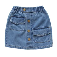 

summer new version A-line girl skirt envelope bag denim half skirt