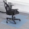 36"x48" Transparent PC Frosted Carpet Chair Mat with Lip, Custom Polycarbonate Office Chair Mat
