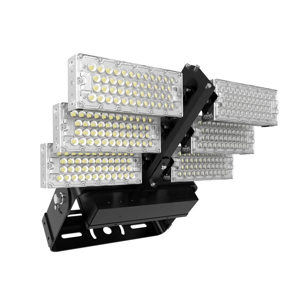 

new High quality Led arena lights 720 watt IP65 waterproof Adjustable module High Mast Lamp Sport Tennis Court w led flood light