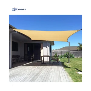 Image of newest design low price wave sun fabric outdoor sail shade