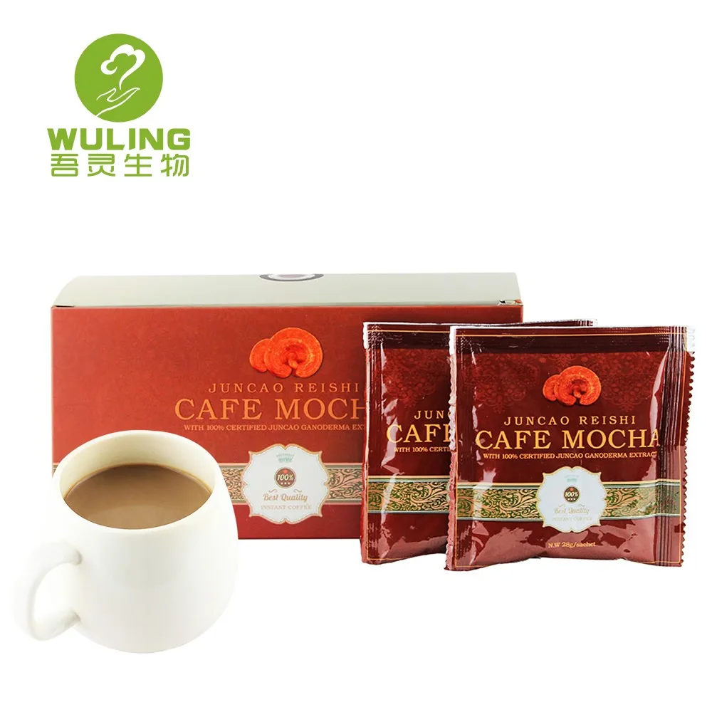 
Free Sample Ganoderma Lucidum Powder Instant Coffee with private label 