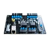 TCP IP card reader black PCB board two door access controller