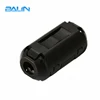 Factory Price Easy Installation EMI Clamp Clip On 3.5mm Cable Clamp Ferrite Core With Black Plastic Case