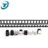 High density keystone jack type utp cat7 cat6 48 port blank patch panel