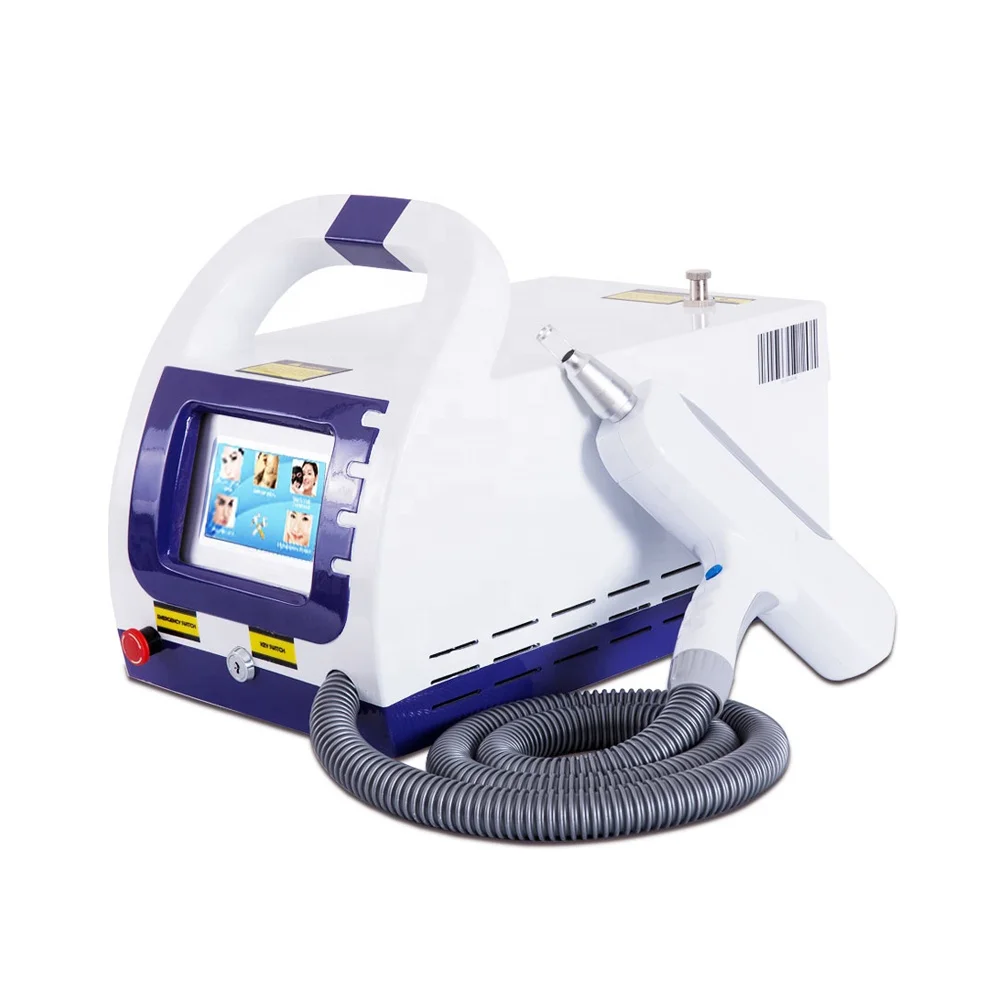 

Portable Q Switched Nd YAG Laser Tattoo Removal Machine 532nm 1064nm 1320nm