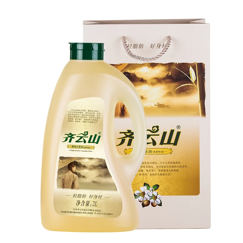 
Organic pure camellia cooking vegetable oil 
