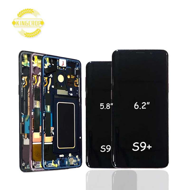 

New Arrival for samsung galaxy S9 plus lcd with touch screen digitizer with frame assembly