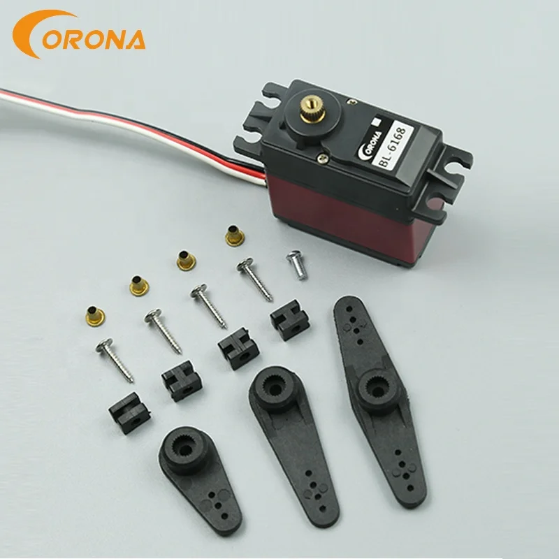 Engranaje de acero de alto esfuerzo de torsión Servo 12V 24V 380kg.cm robot brazo mecánico 0-360 grados