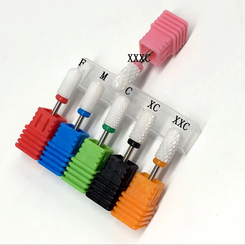 

Ceramic Nail Drill Bits Manicure Rotary Electric Nail Files Rotary Burrs