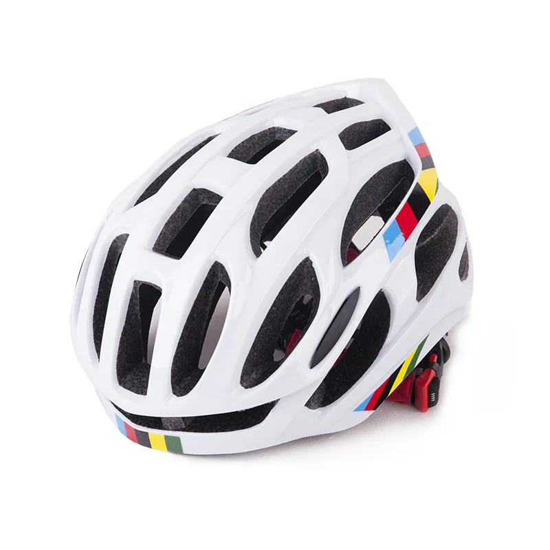 

2019 Cycling Helmet Racing Bike Equipment Mtb Bike Helmet Road Bicycle Accessories for Women Men Adult 57-61cm Casco Ciclismo, As details