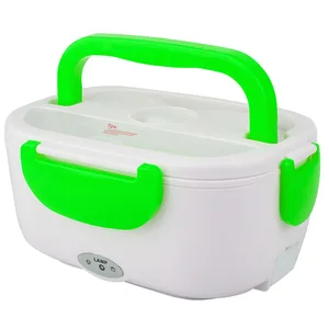 Image of USB plastic lunch box portable food heater removable container electric lunch box