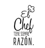 SPS-21 Spanish Chef Hats Quote Vinyl Wall Sticker Removable Wall Art Decals for Living Room