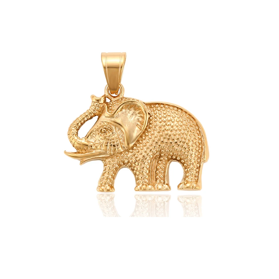

34198 xuping The latest style elephant shape pendant cheap wholesale, Gold plated