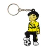 high quality custom 3d soft pvc keychain key chain soft rubber keyring