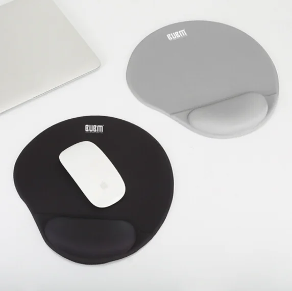 BUBM Custom Silicon Gel Wrist Support Mouse Pad