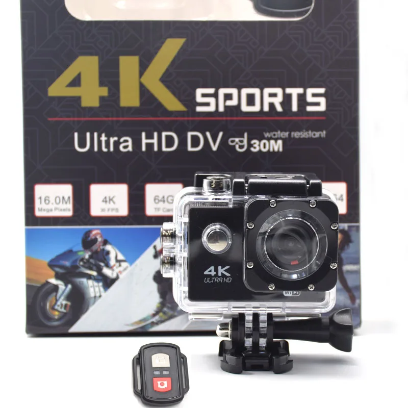 

Mini Video Camera Professional Action Camera 4K Camcorder Professional Action Cam With Remote Control Switches