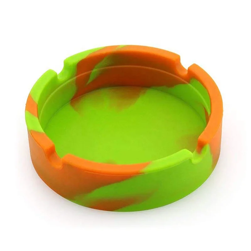 Hot Selling Good Quality Reusable Cheap Silicone Ashtray With Custom Logo