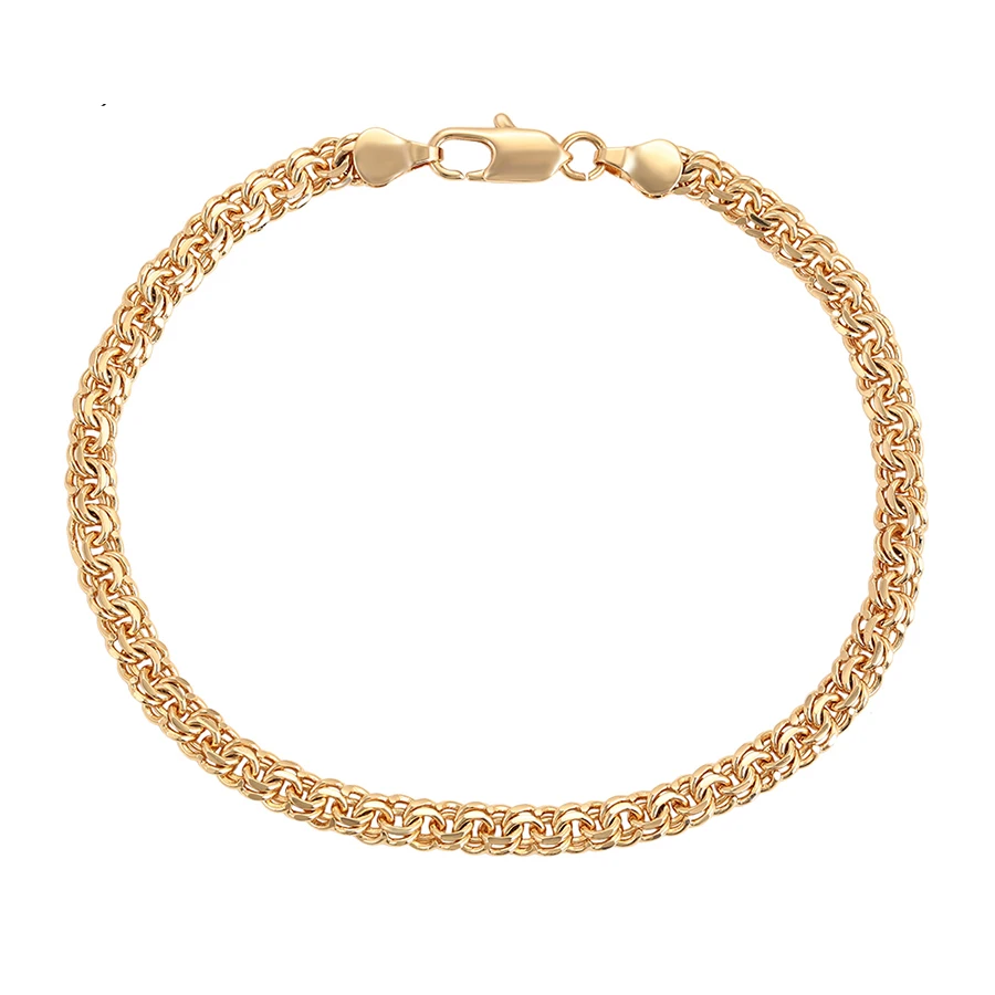 

76356 xuping 18 k gold plated Neutral chain bracelet