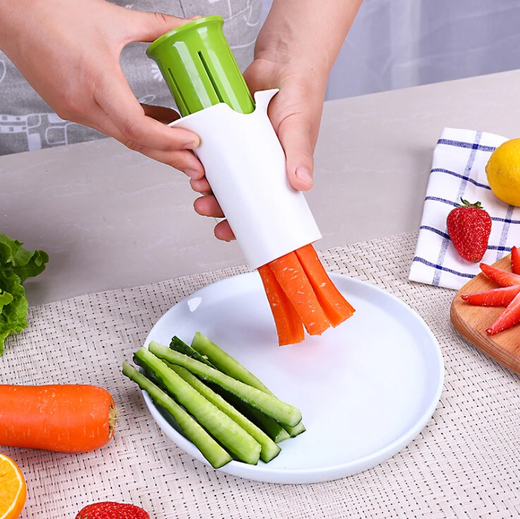 

Amazon Top Seller Cucumber Quarter Cutter 2020 Fruit Cutting For Kitchen Multi Tools