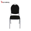 Free sample metal stackable banquet chair for restaurant seat cushions