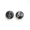 wholesale snap button jewelry,musical note snap charm