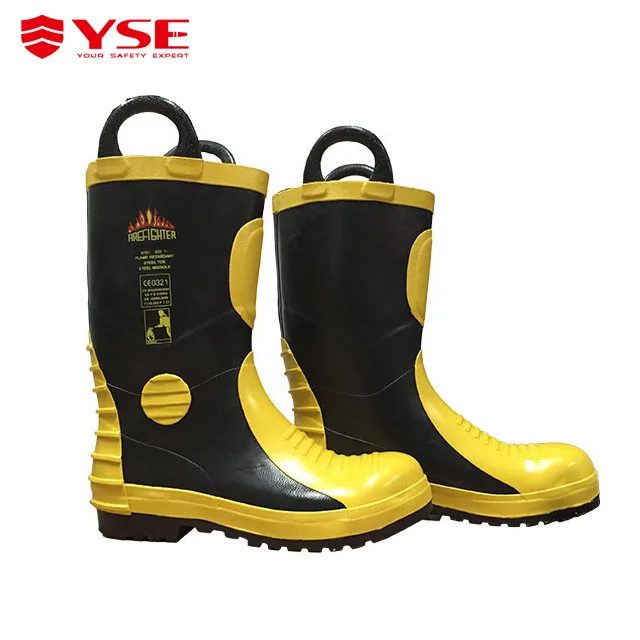 Ce Certification Fireman Safety Boots 