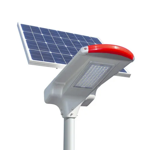 50Watt pole 5 years warranty app MONO split Panel poles price list Sensor Semi Integrated led Solar Street Light