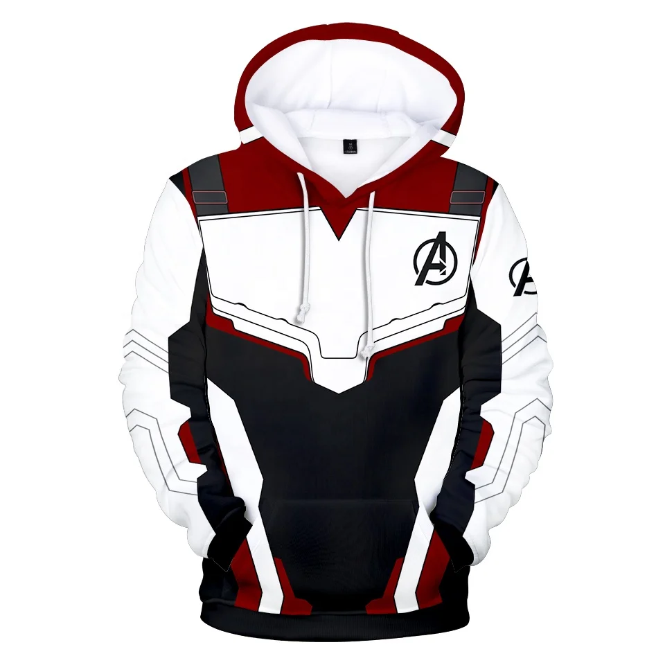 

New Arrival Avengers Endgame 3D printing hoodie wholesale high quality plus size hip hop sweater with hood, As shown in the picture